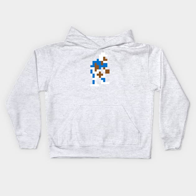 8-Bit Linebacker - Los Angeles Kids Hoodie by The Pixel League